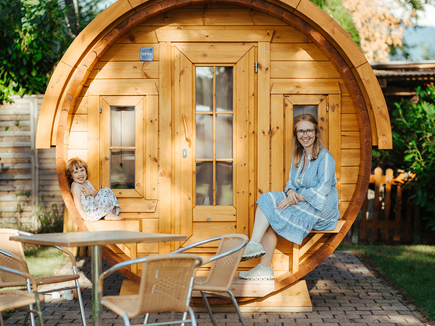 Campingfass bzw. Schlaffass für die Familie