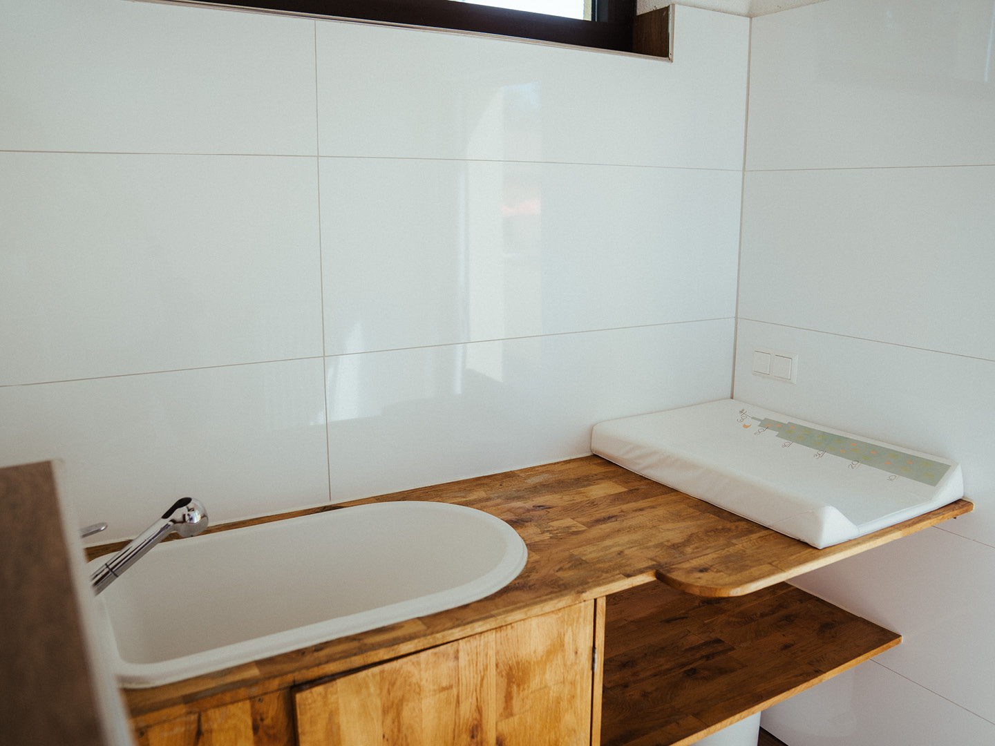 Familienfreundliche Wickelräume